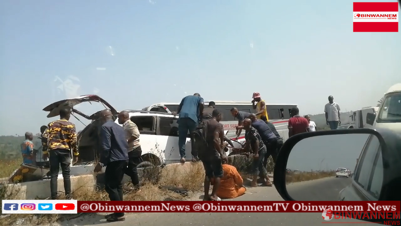 BREAKING: Accident happened along Ore/Benin today, but thank God no life was lost – (VIDEO)