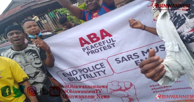 Breaking News: One dead as police clamp down on protesters in Aba