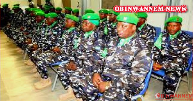Nigeria police arrive Somalia to boost the country’s security