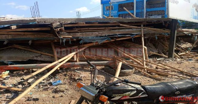 Two dies in Kano as three storey building collapses